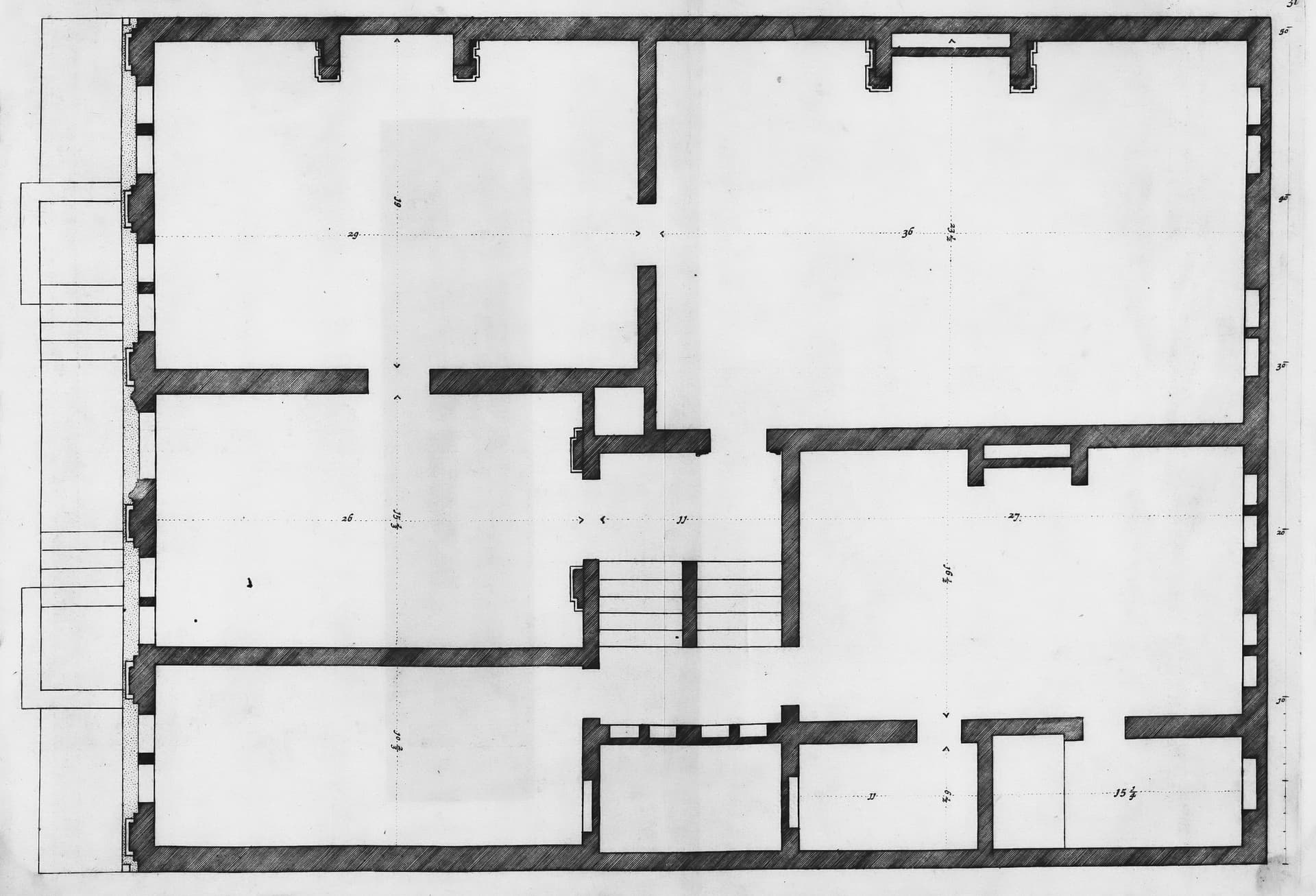 الطابق الأرضي