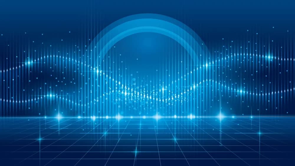 Technology visual representing Raghdan platform updates and improvements